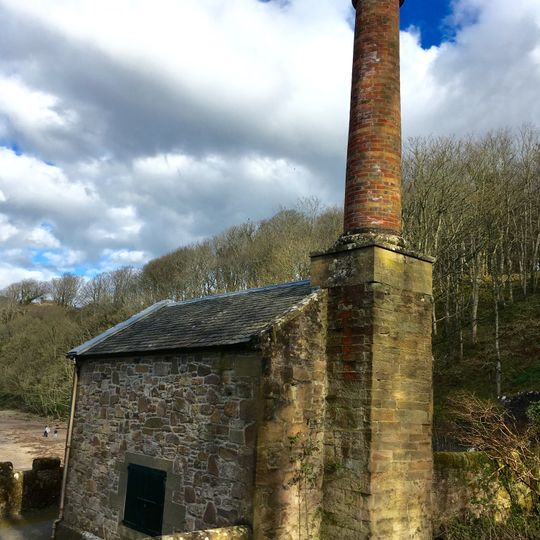 Culzean Castle Estate, Gas Works, Including Gas House, Cottage, Gas Holder, Walls And Gatepiers