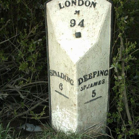 Milepost At Lonsdale Farm