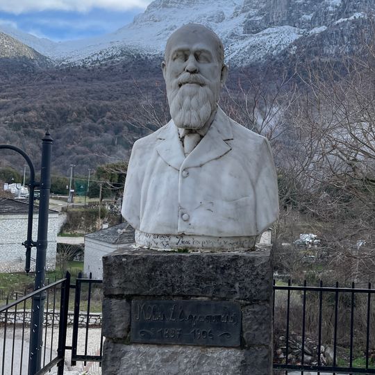 Bust of Michael Anagnos, Papingo