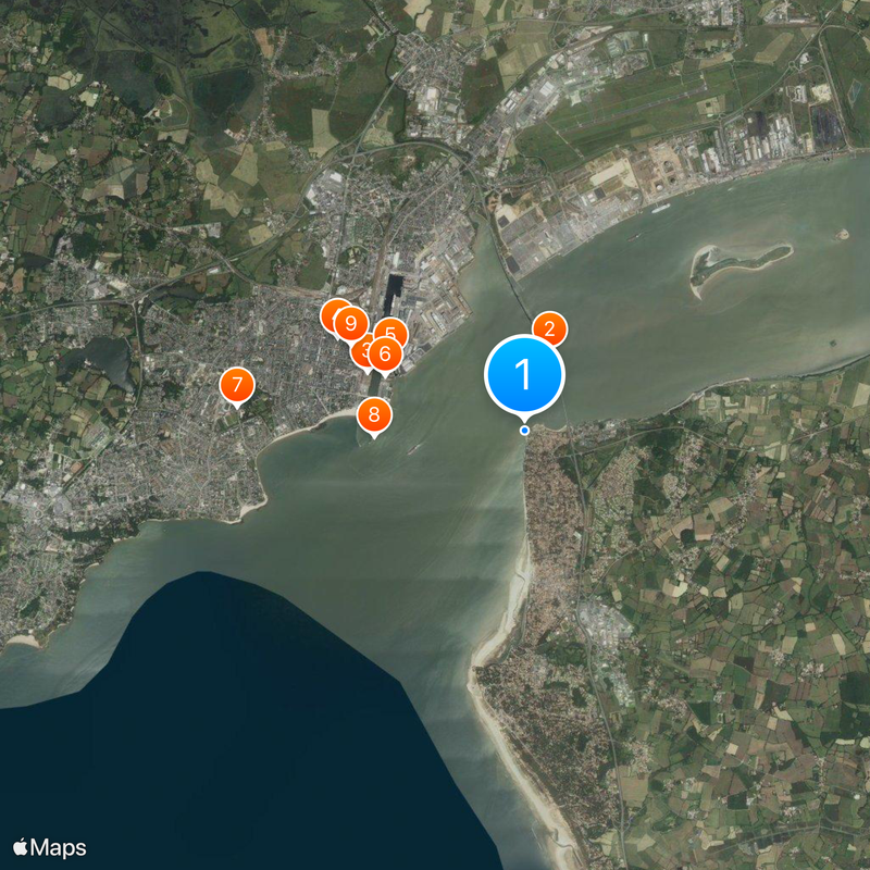 Serpent d’océan Karte