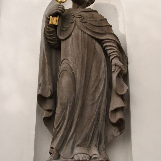 Statue of Saint Peter in Semily