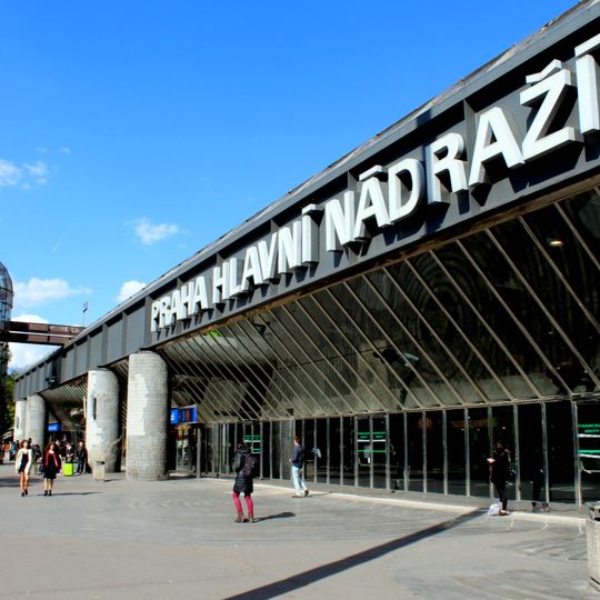 New building of Praha hlavní nádraží