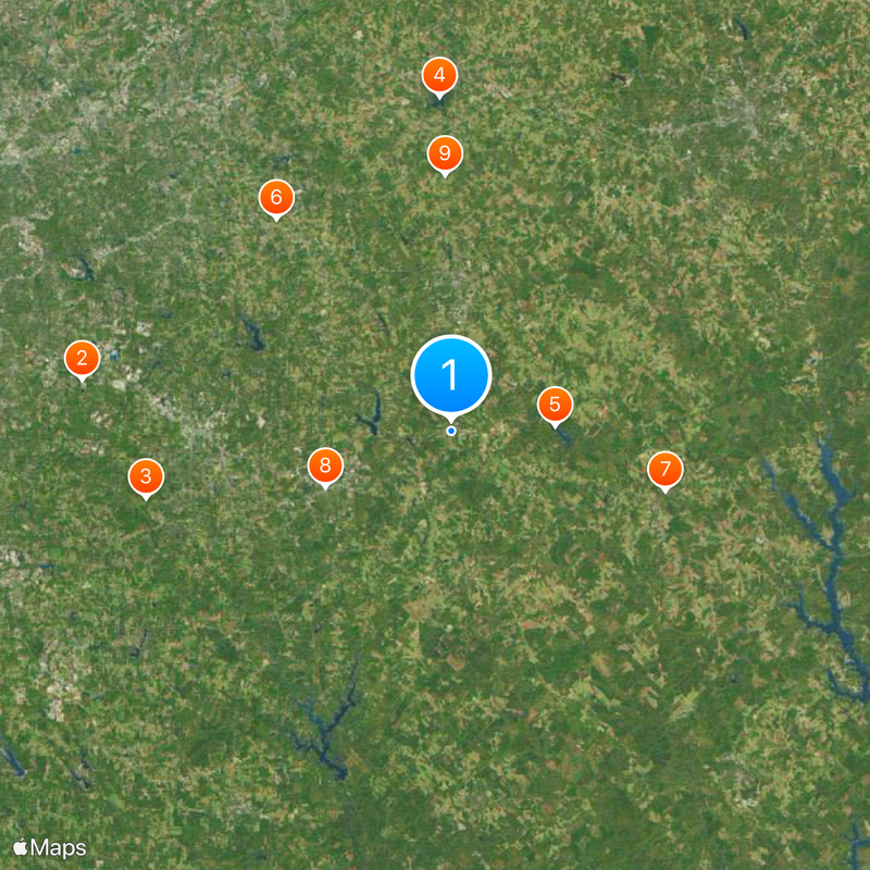 Social Circle Map