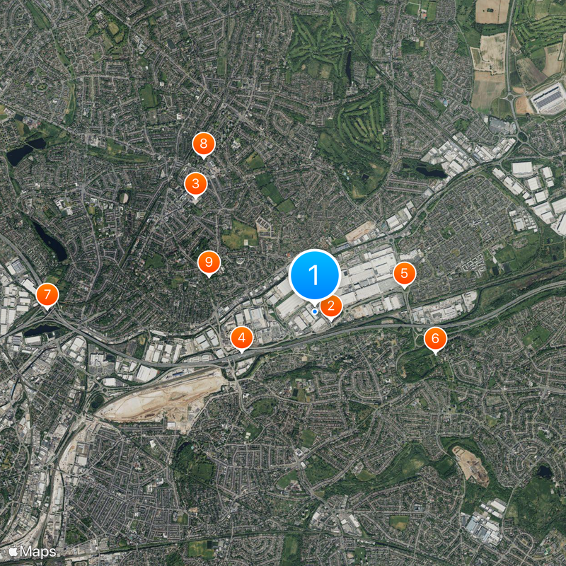Castle Bromwich Assembly Map