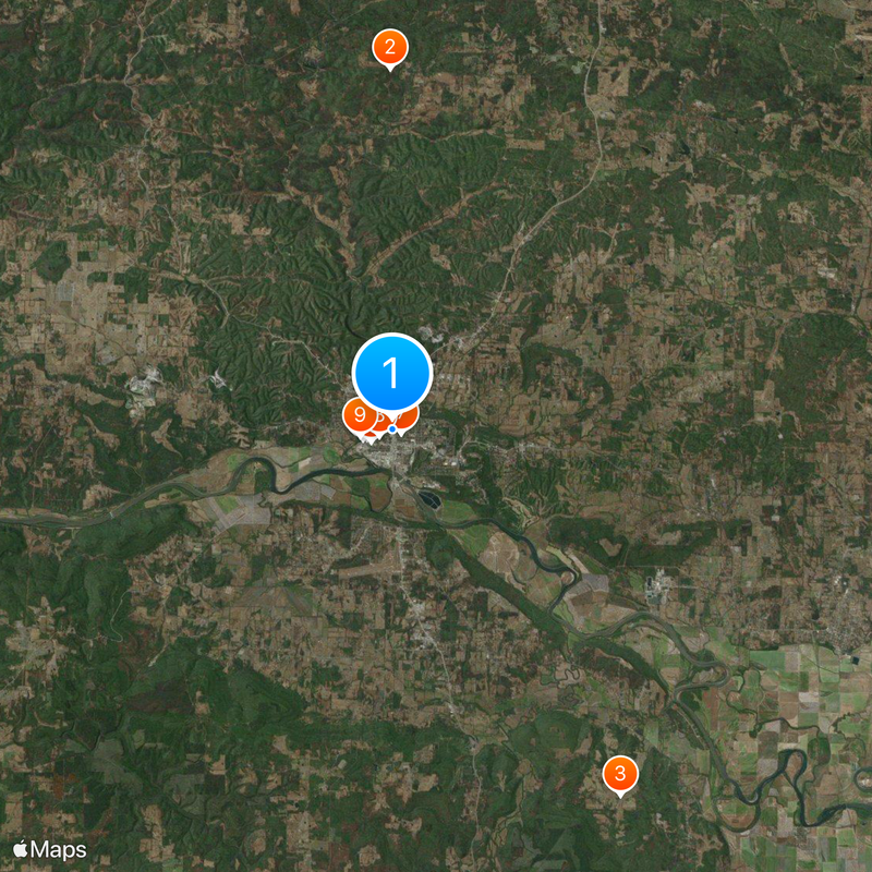 Batesville Map