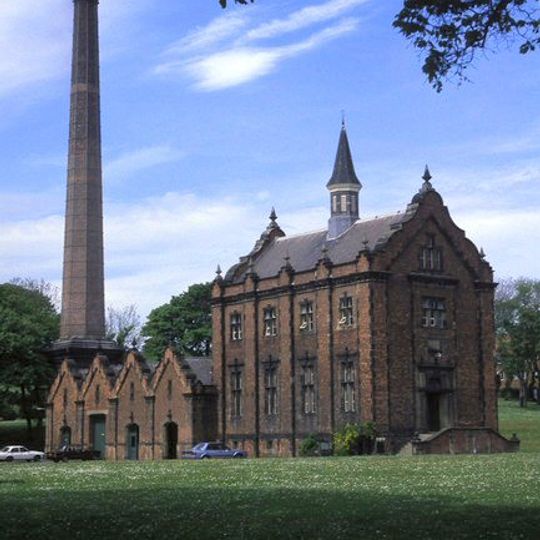 Chimney To West Of Boiler House At Ryhope Pumping Station