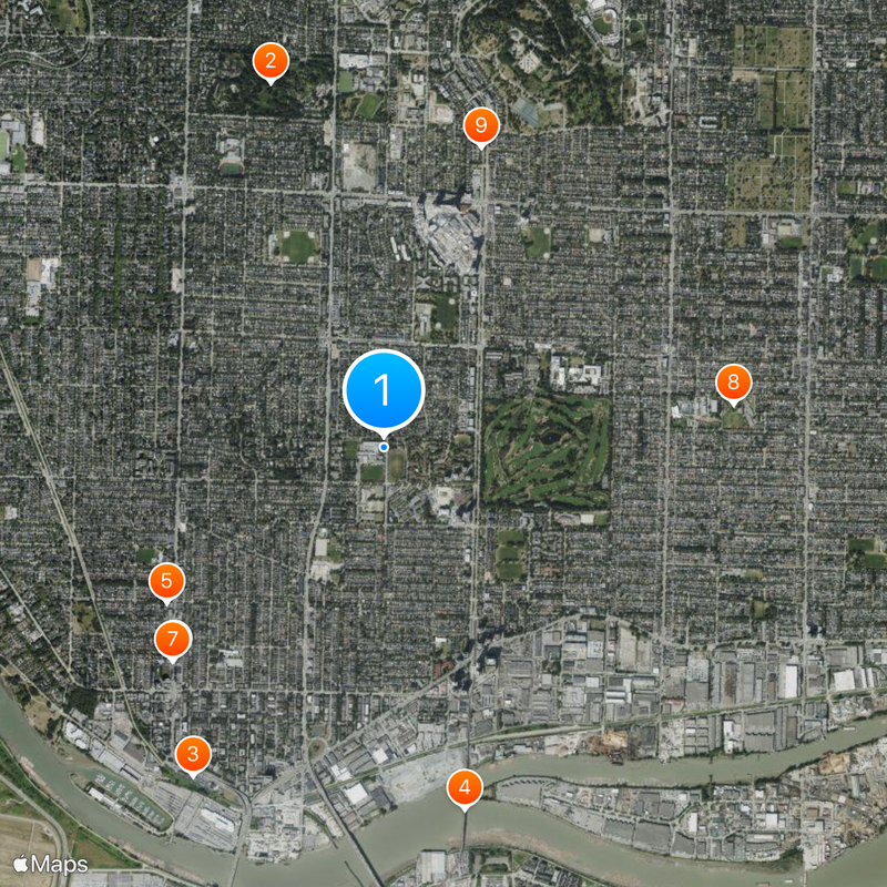 Sir Winston Churchill Secondary School Map