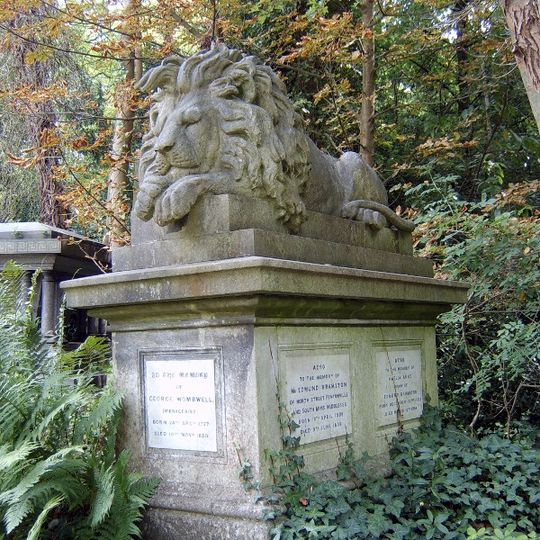 Tomb Of George Wombwell In Highgate Cemetery