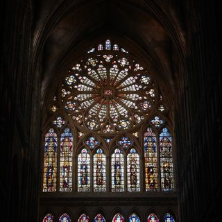 Verrière occidentale de la cathédrale de Metz