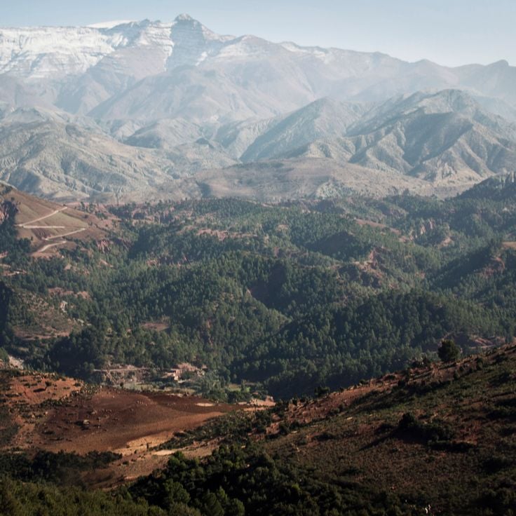 Montagnes de l'Atlas