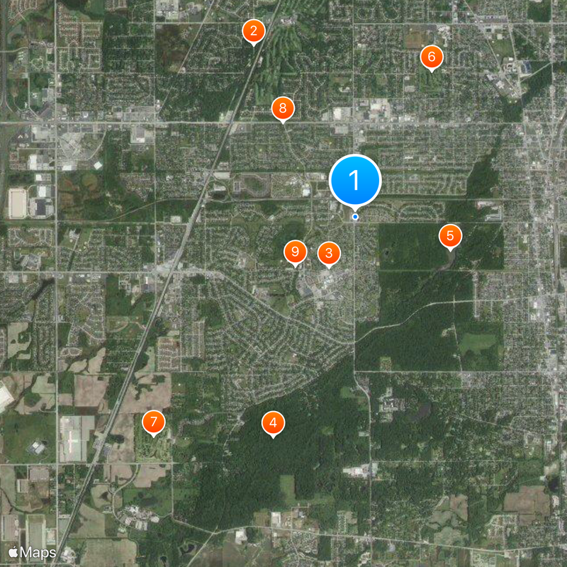 Park Forest Map