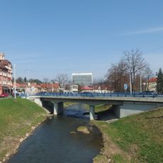 Bridge of Dlouhá street in Zlín