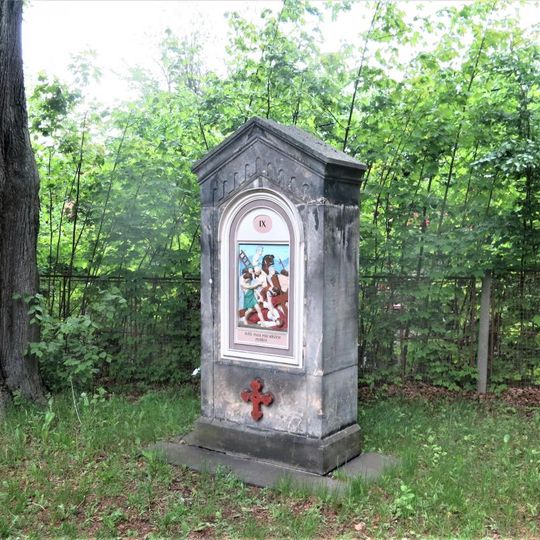 Kaplička IX. zastavení křížové cesty v Liberci