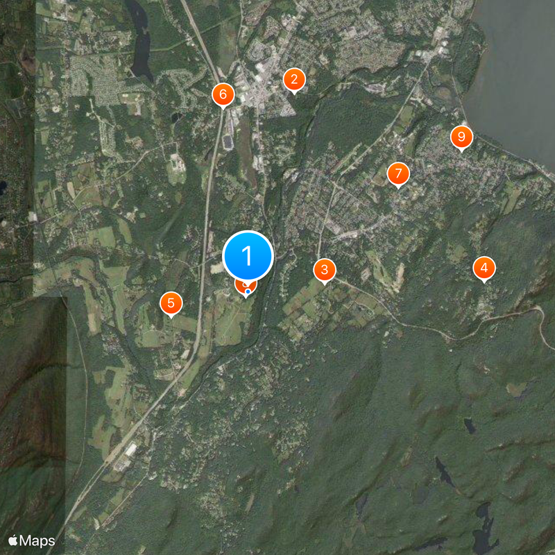 Storm King Art Center Karte