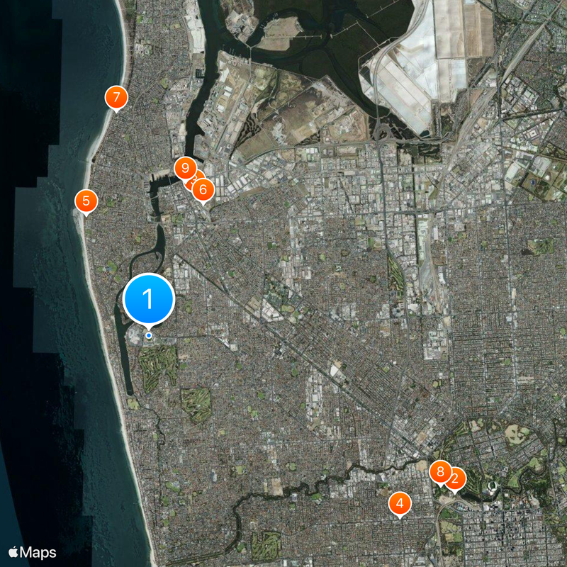 Football Park Map
