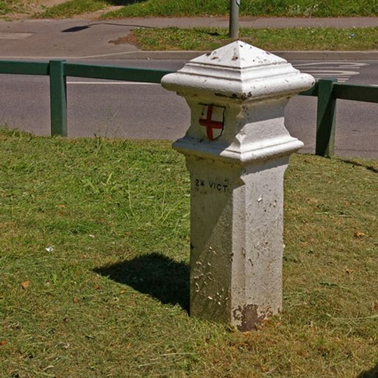 Coal Taxpost By Entrance To Recreation Ground