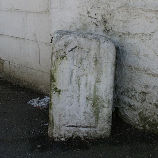 Milestone, Main Road, by Brixton Fish & Chip shop, 30m E of Steer Point Road