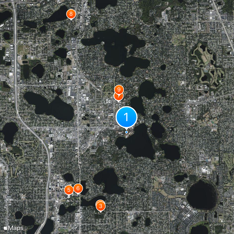 Rollins College Map
