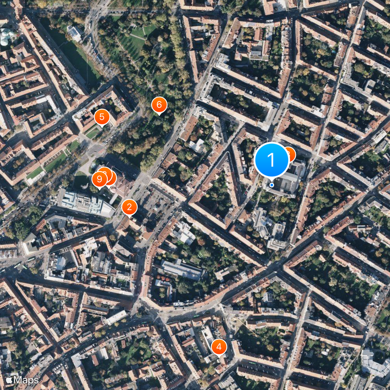 Universidad Técnica de Graz Mapa