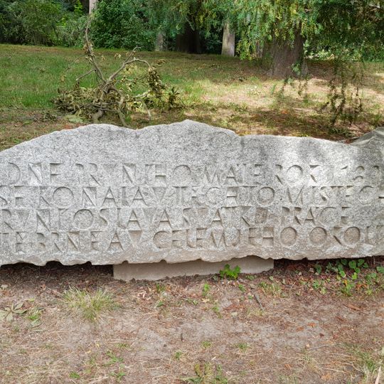 Památník dělnického shromáždění v roce 1869 v Pisárkách