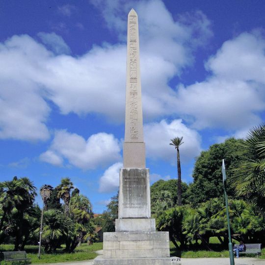Obelisks in villa Torlonia
