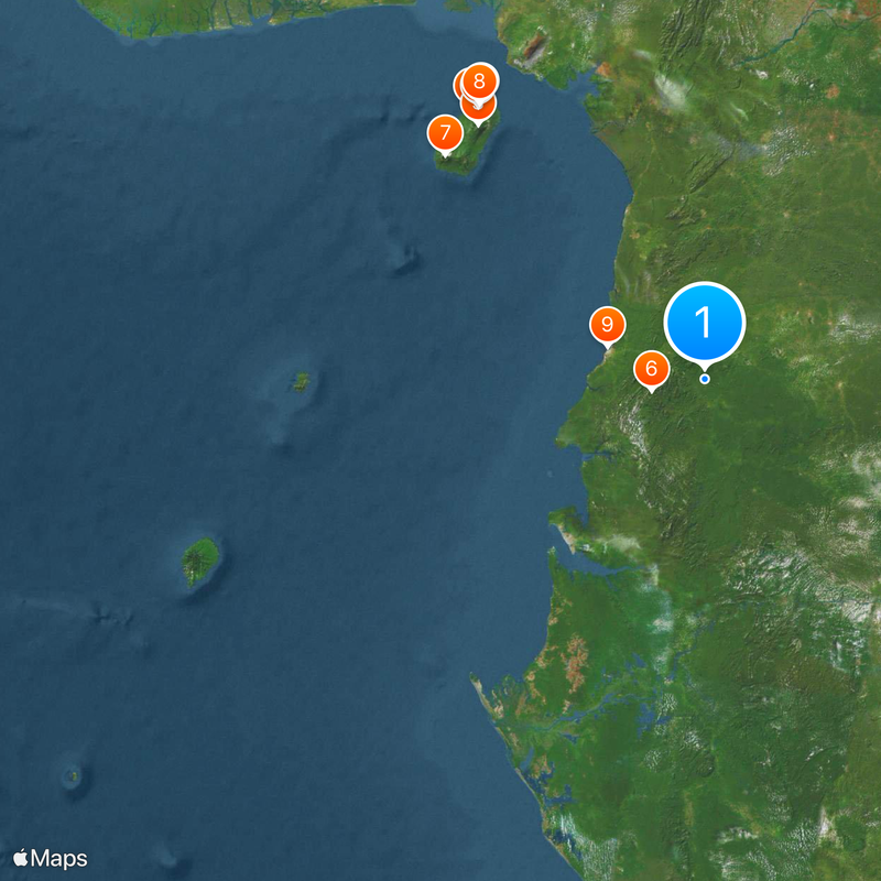 Guinea Ecuatorial Mapa