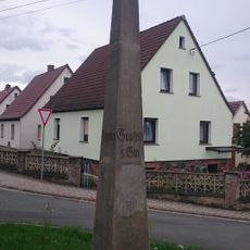 Polish-Saxon Post Milestone in Oppurg
