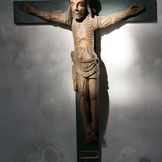 Cristo en la Cruz de la iglesia parroquial de San Martín en Sare