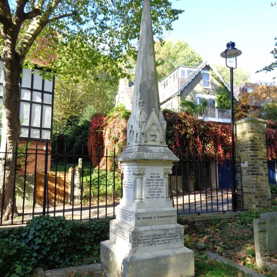 Tomb Of William Friese Greene In Highgate Cemetery