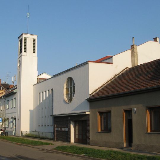 Protestant church in Brno-Židenice