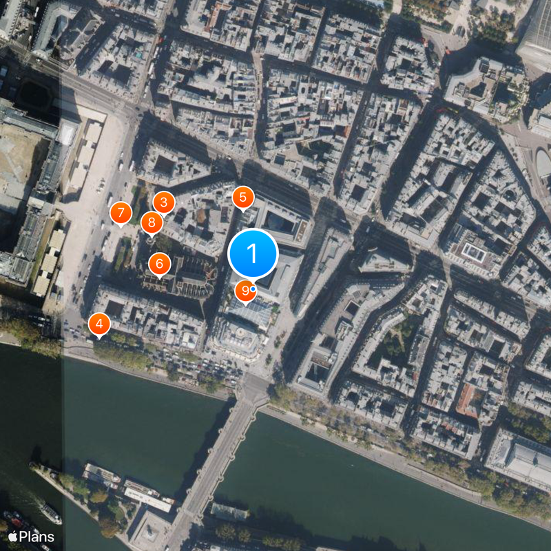 La Samaritaine Karte