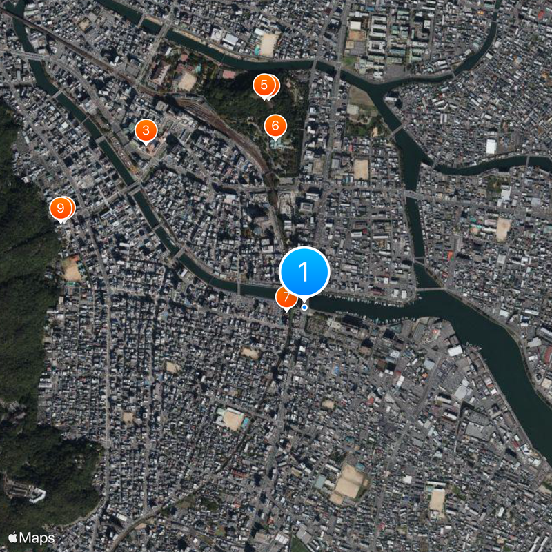 Japan National Route 11 Mapa