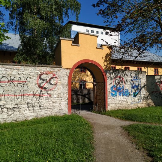 Portal und Einfriedung des ehem. Pfleggartens