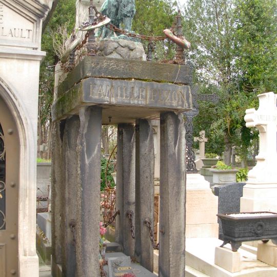 Grave of Pezon's family