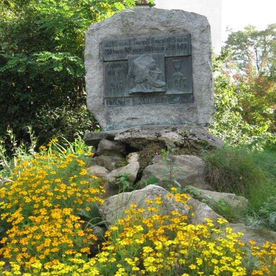 Monument to Jan Hus in Soběhrdy