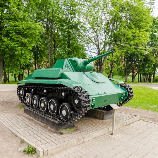 T-70 in Velikiy Novgorod