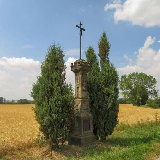 Kříž na okraji Unčovic