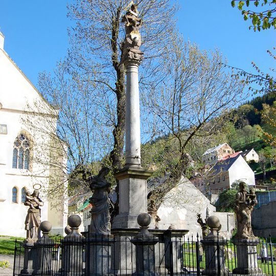 Holy Trinity Column in Jáchymov