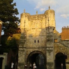 York Minster cathedral precinct: including Bootham Bar and the length of City Walls extending round the precinct up to Monk Bar