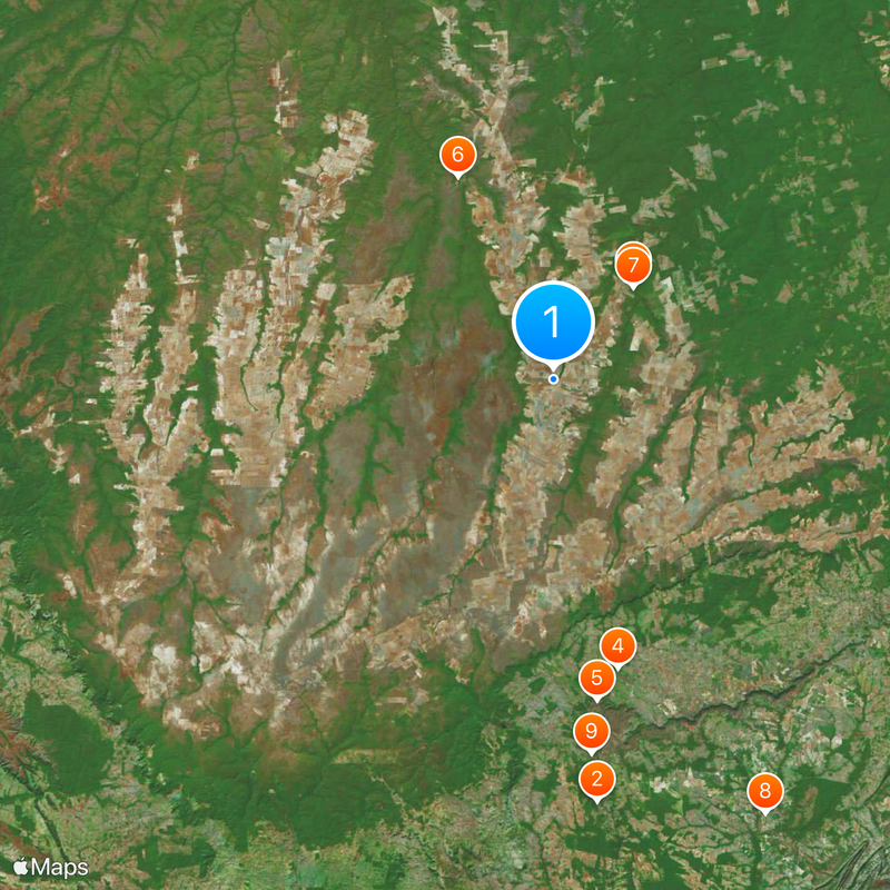 Campo Novo do Parecis Map