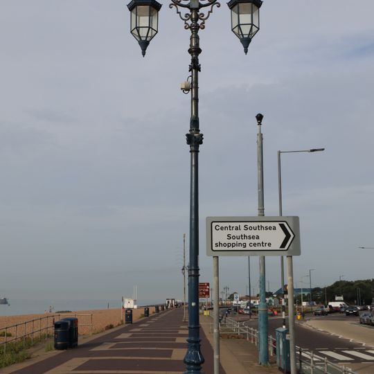Three Lamp Columns To Esplanade, South Of South Parade