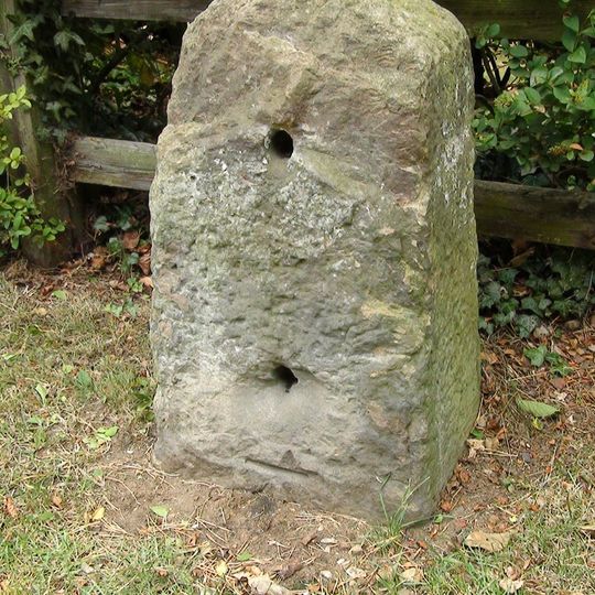 Milestone, Dunchurch Road, by No. 194,  S of Milestone Drive, N of and almost opp. Sedlescombe Park
