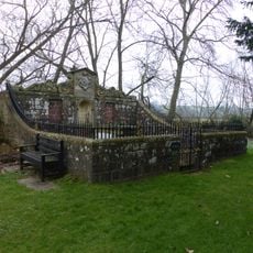 Gwillim Memorial approximately 15 metres north west of Church of St Dubricius