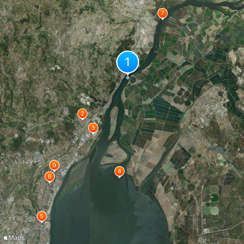 Vila Franca de Xira Mappa