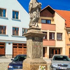 Statue of John of Nepomuk in Bělobranské náměstí