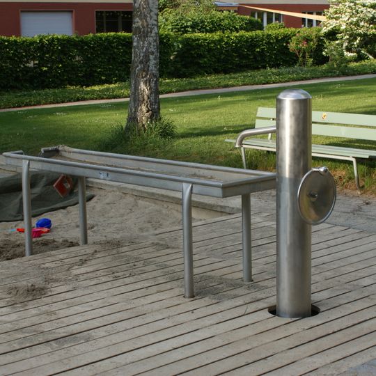 Play fountain playground Obere Humboldtstrasse