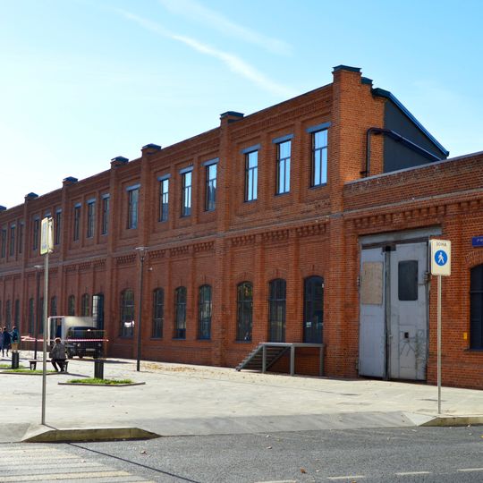 Большой вагонный сарай