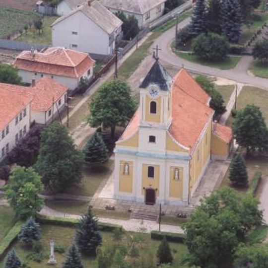 Immaculate Conception church in Boldog