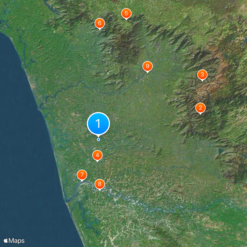 Malappuram district Map