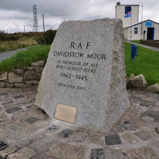 RAF Davidstow Moor WWII Memorial